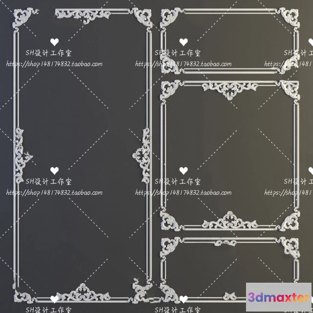 1136268 - Decorative Plaster - 3D Models - 0177