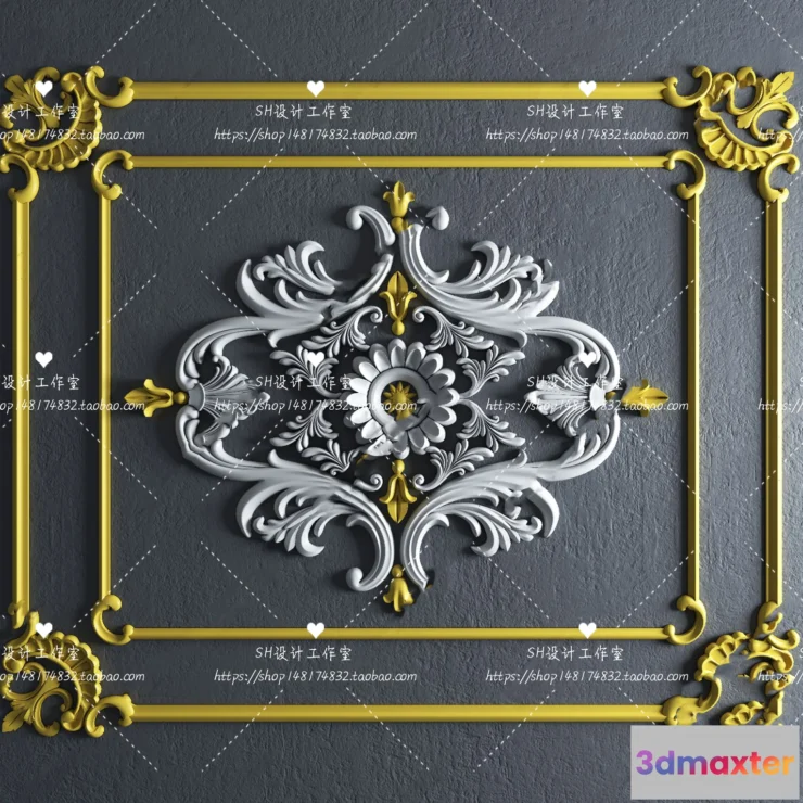 1136270 - Decorative Plaster - 3D Models - 0178