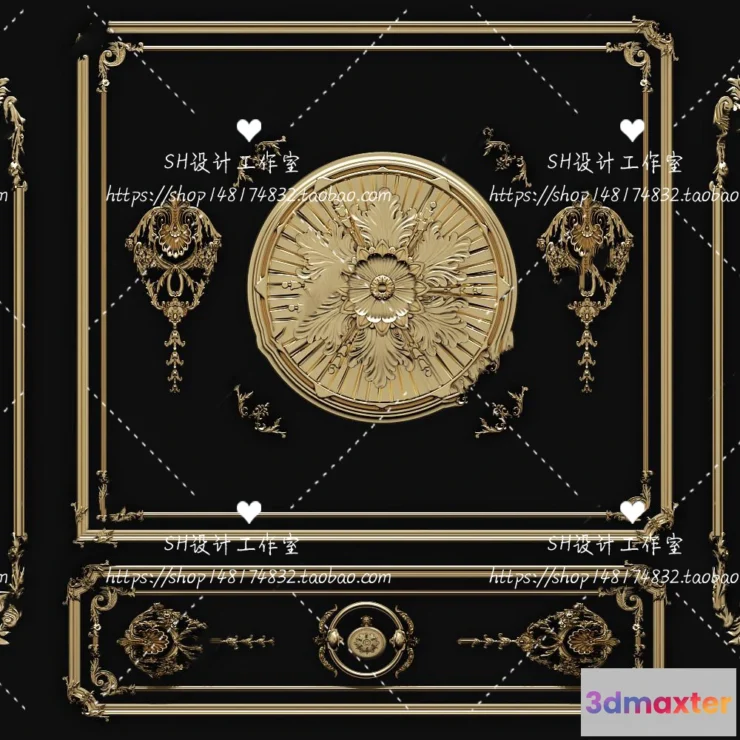 1136274 - Decorative Plaster - 3D Models - 0180