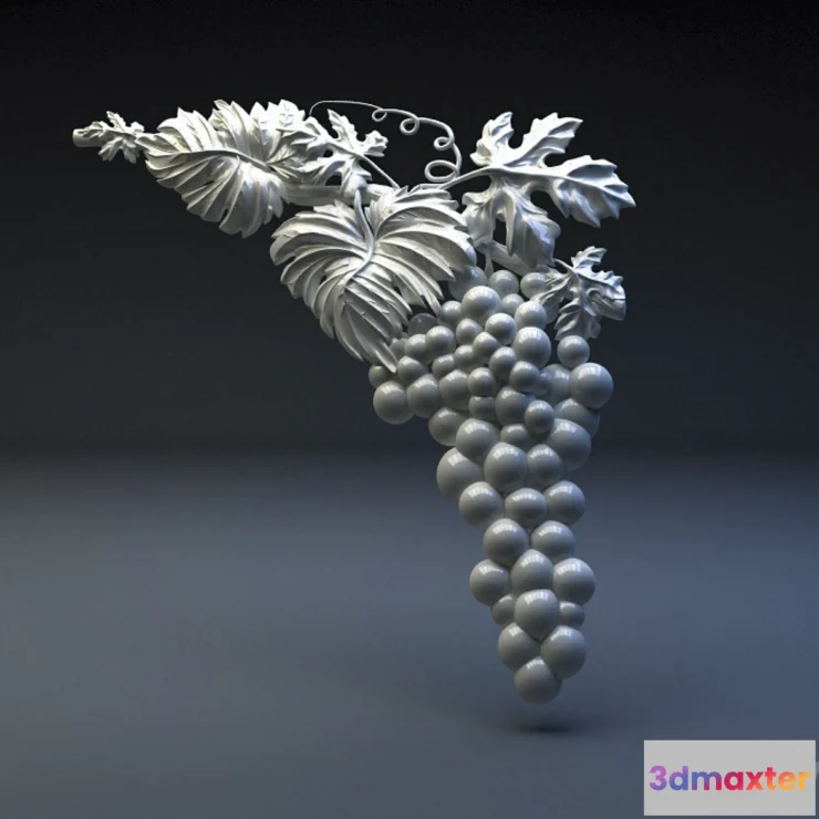 1269829 - grapes 3D Max