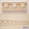 1270467 - Engraved Listelo Palazzo Beige - No.2 3D Max