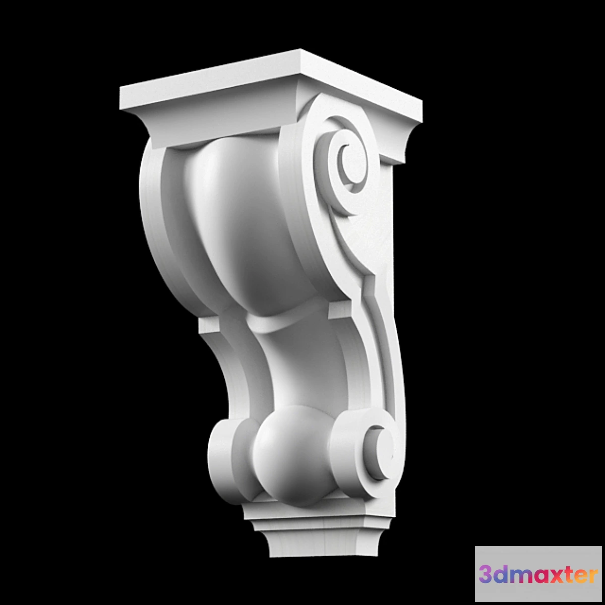 1272522 - BRACKET - No.4 3D Max