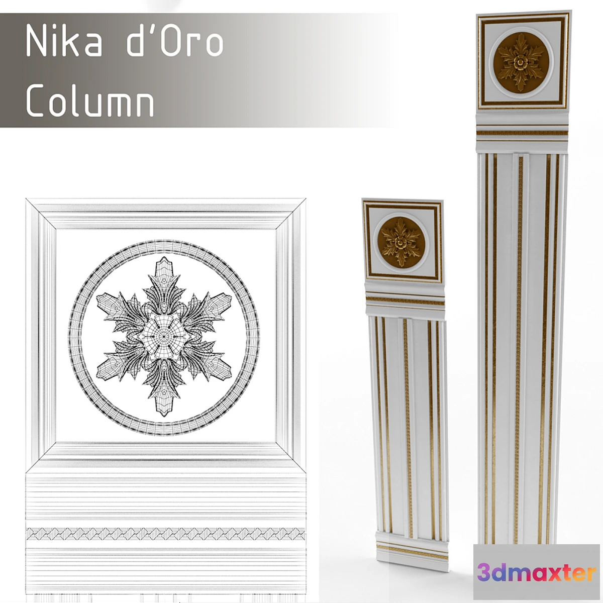 1274136 - Nika d’Oro_column 3D Max