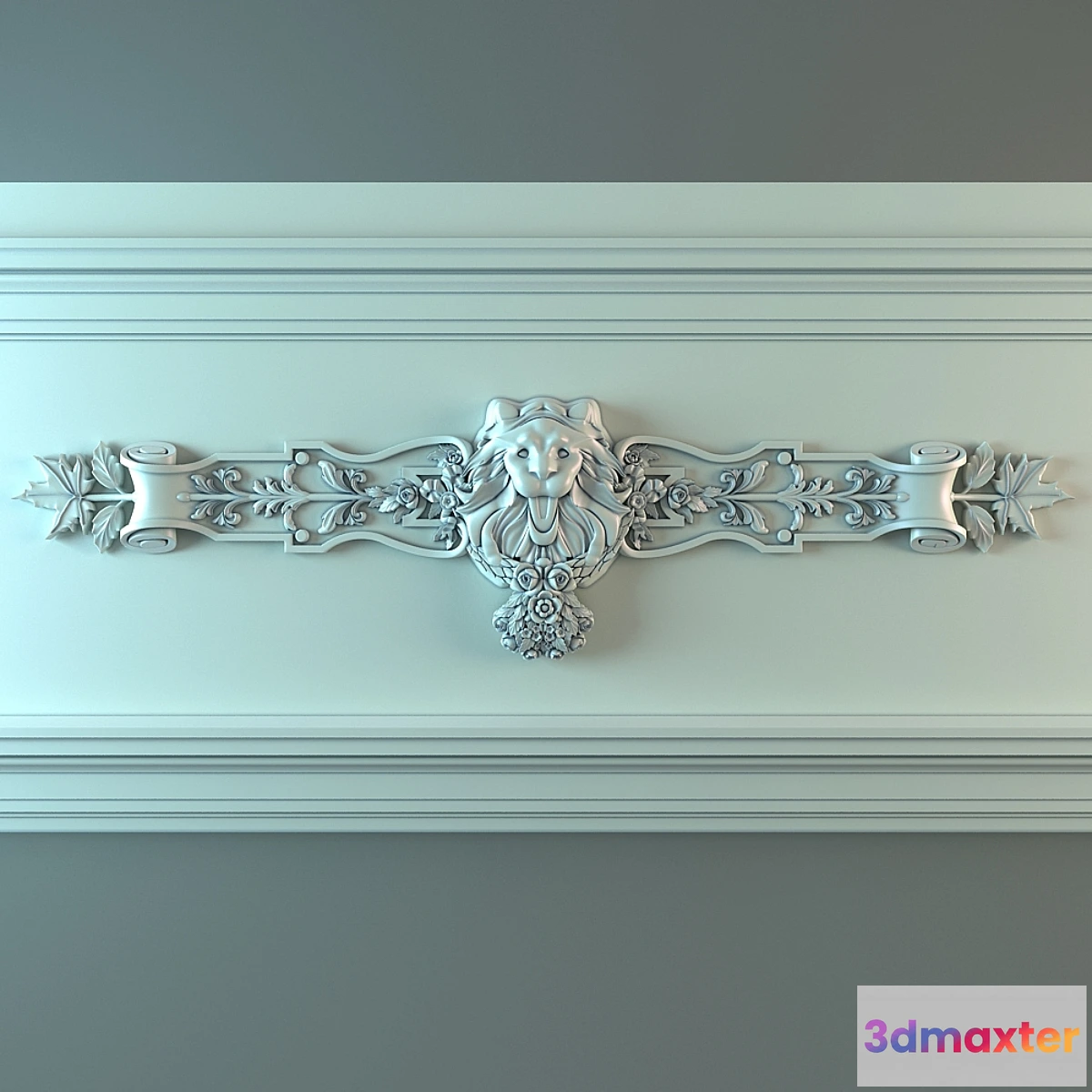 1274196 - fretwork 3D Max