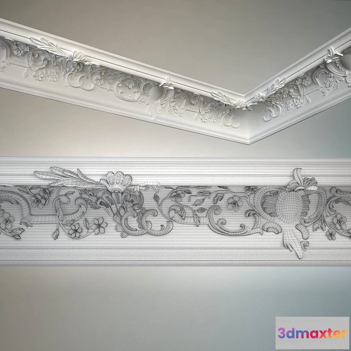 1275766 - Cornice Peterhof K179 3D Max