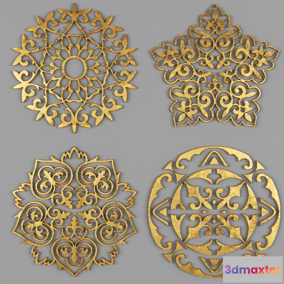 1276434 - Rosette. - No.3 3D Max