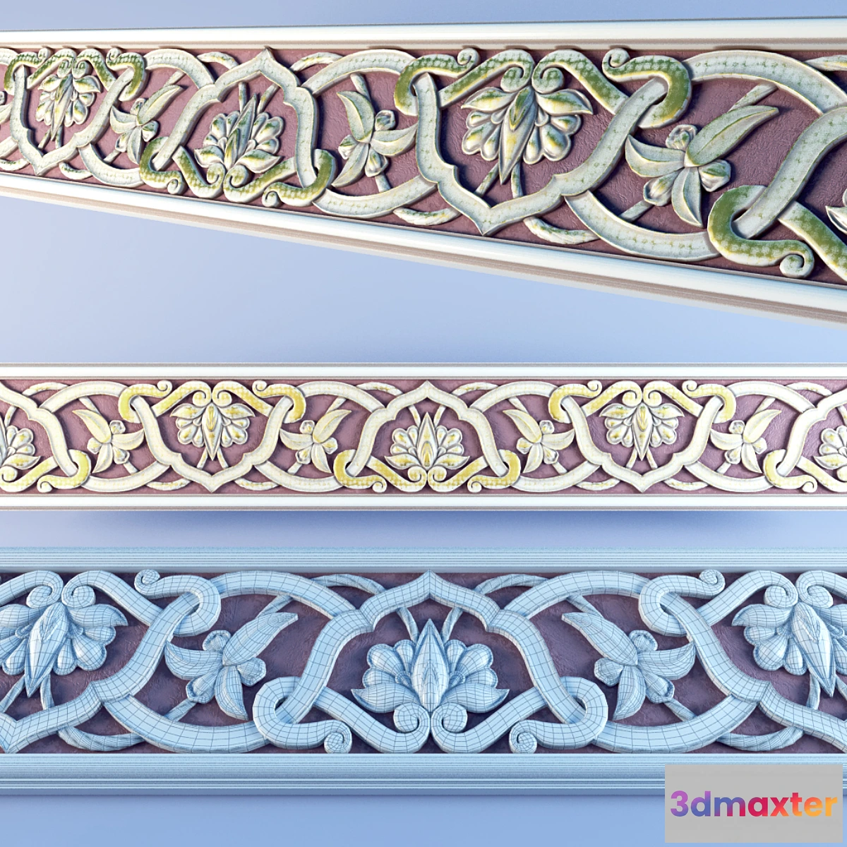 1277436 - Ornament Number 6 3D Max