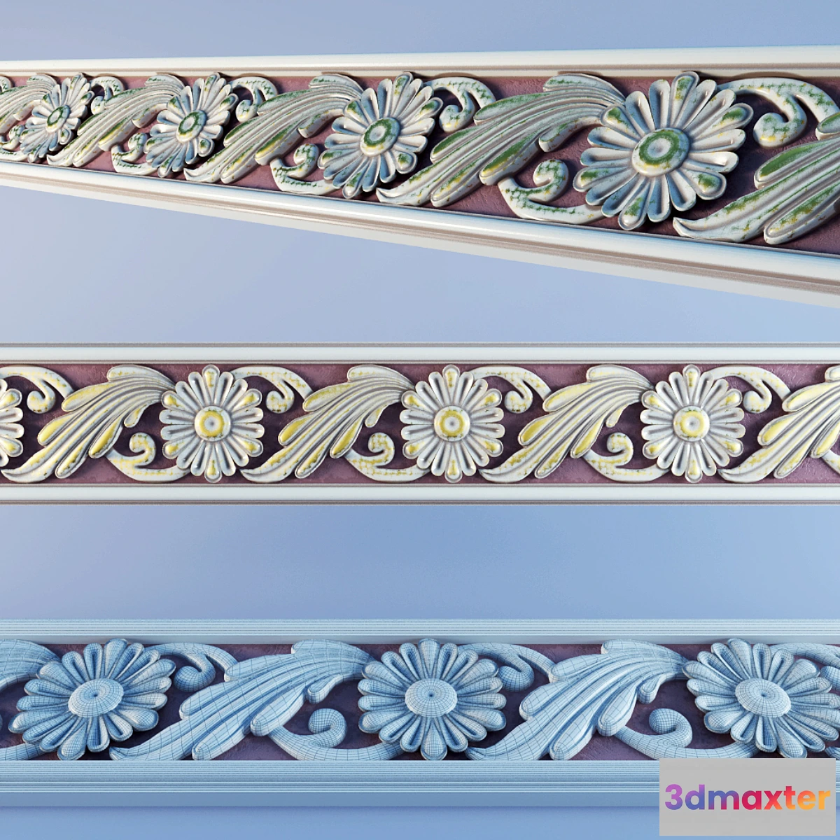 1277438 - Ornament Number 4 3D Max