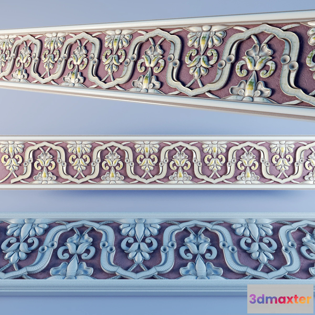 1277440 - Ornament Number 7 3D Max