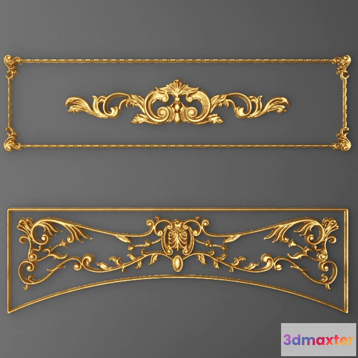 1279520 - Stucco Frame. - No.2 3D Max