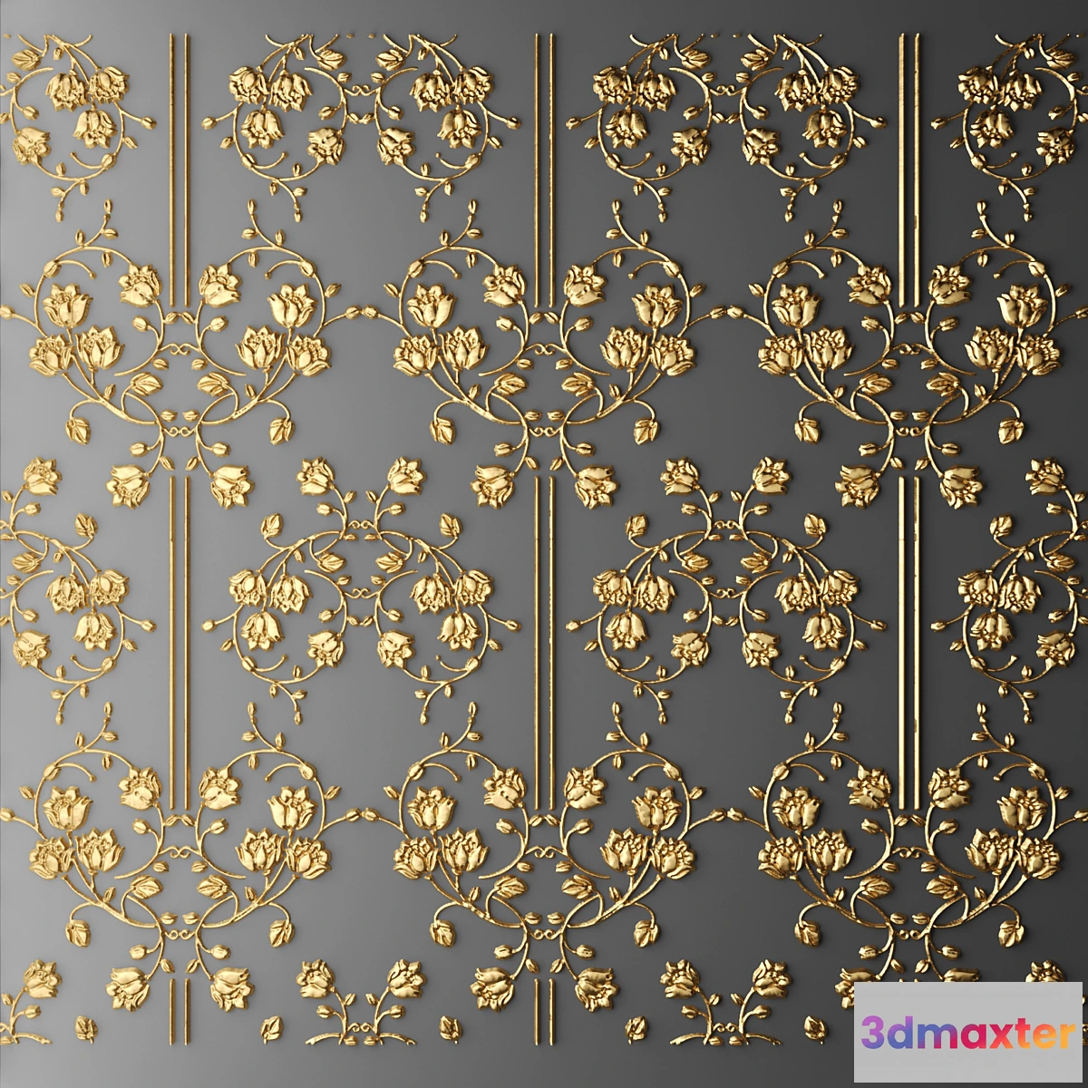 1282758 - Stucco decor. - No.2 3D Max