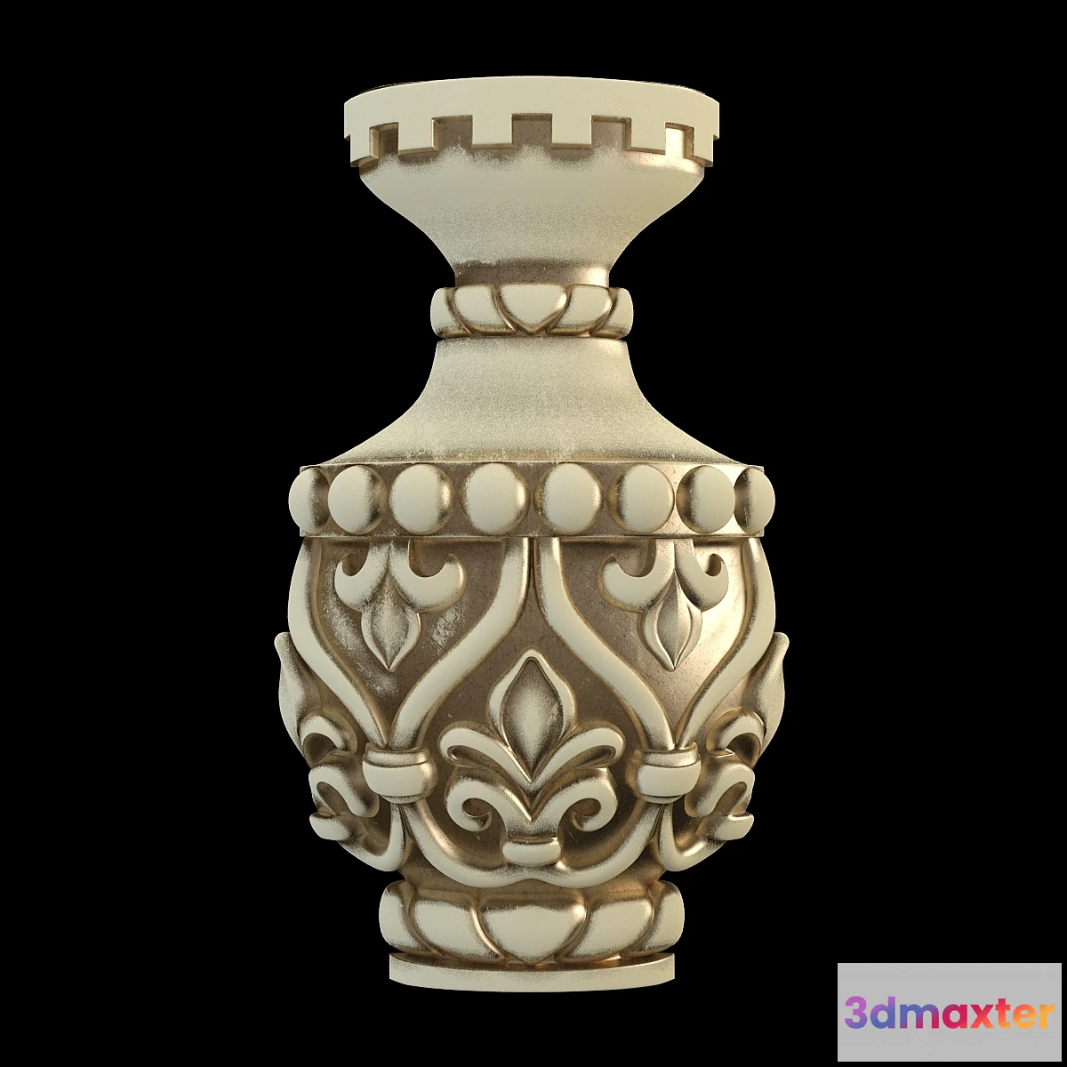 1284512 - Decor vase 3D Max