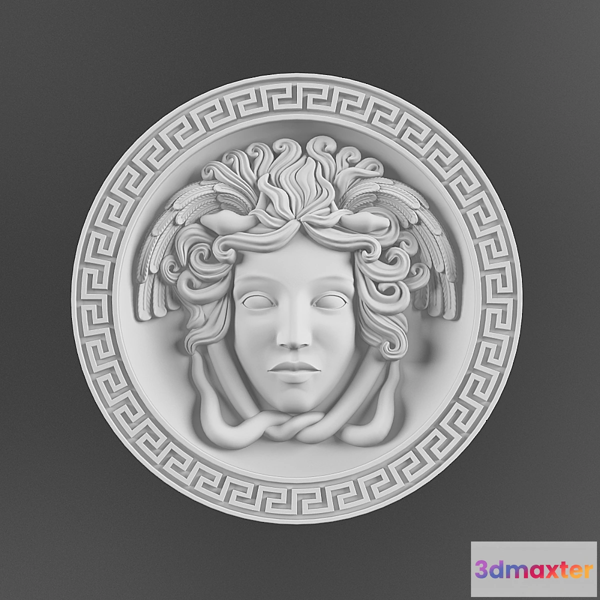 1285298 - Greek bas-relief 3D Max