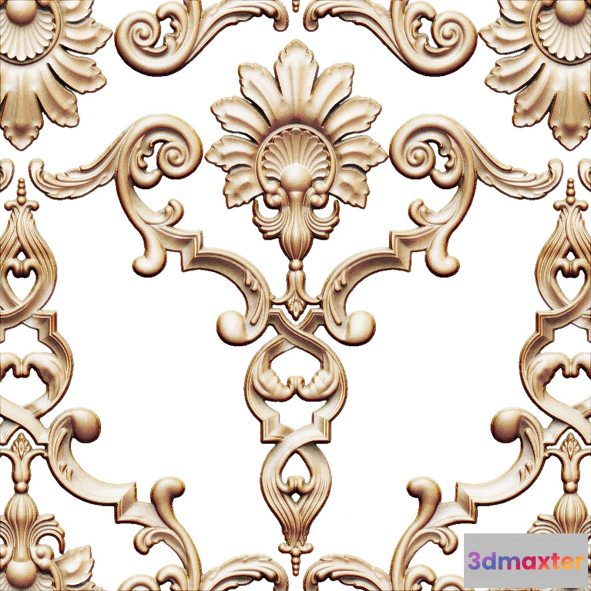 1285744 - Wall Decor - No.7 3D Max