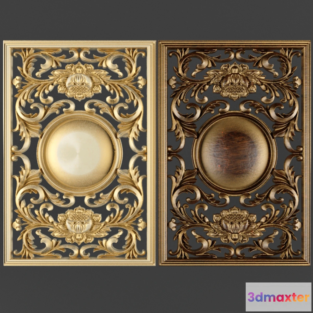 1286116 - Stucco ceiling. - No.4 3D Max