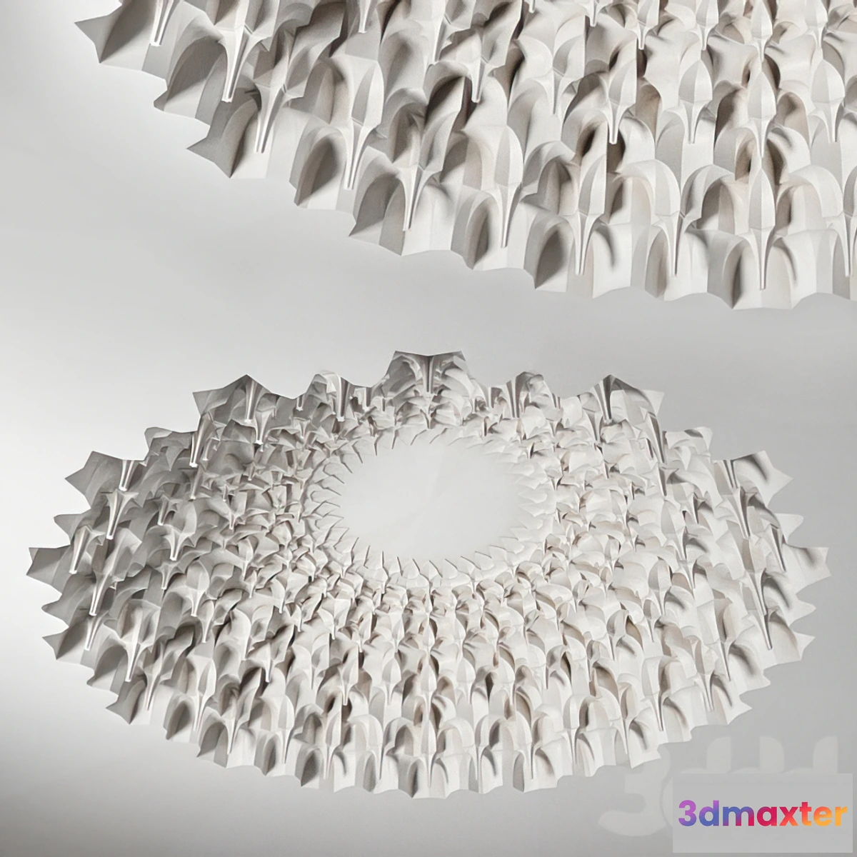 1286298 - Mukarnas. The eastern dome is a stalactite 3D Max