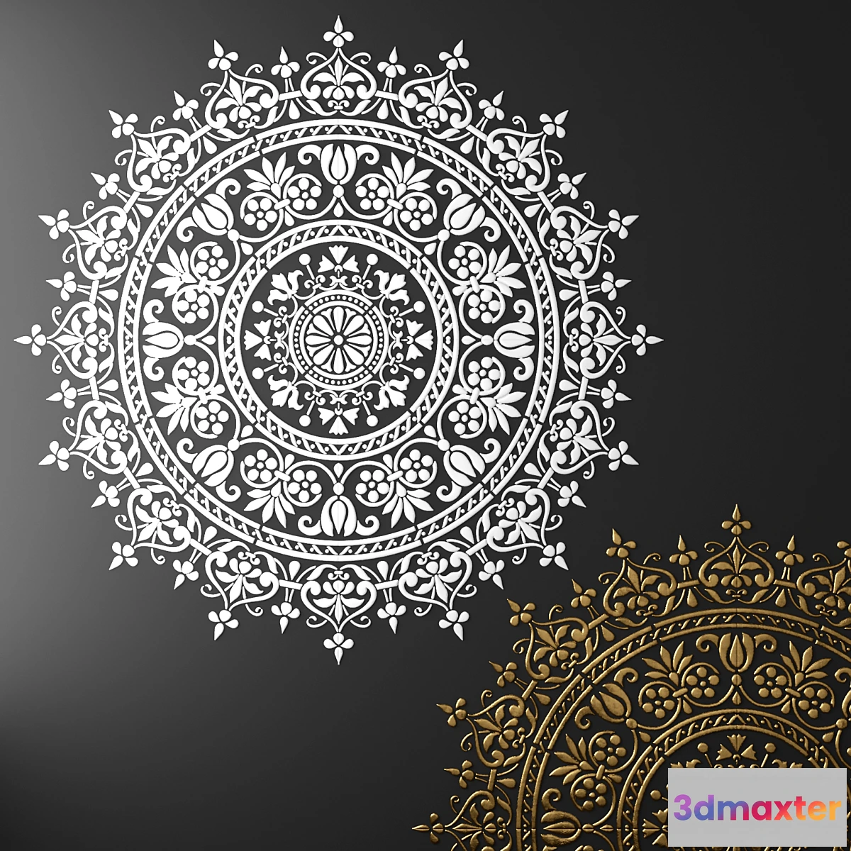 1290044 - Rosette. - No.8 3D Max