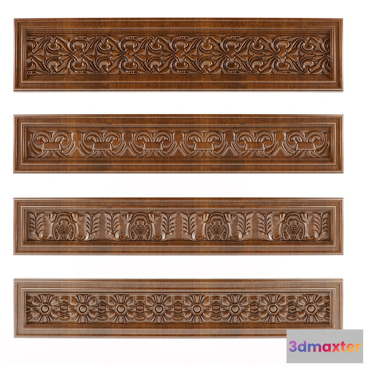 1292401 - Carved friezes 3D Max