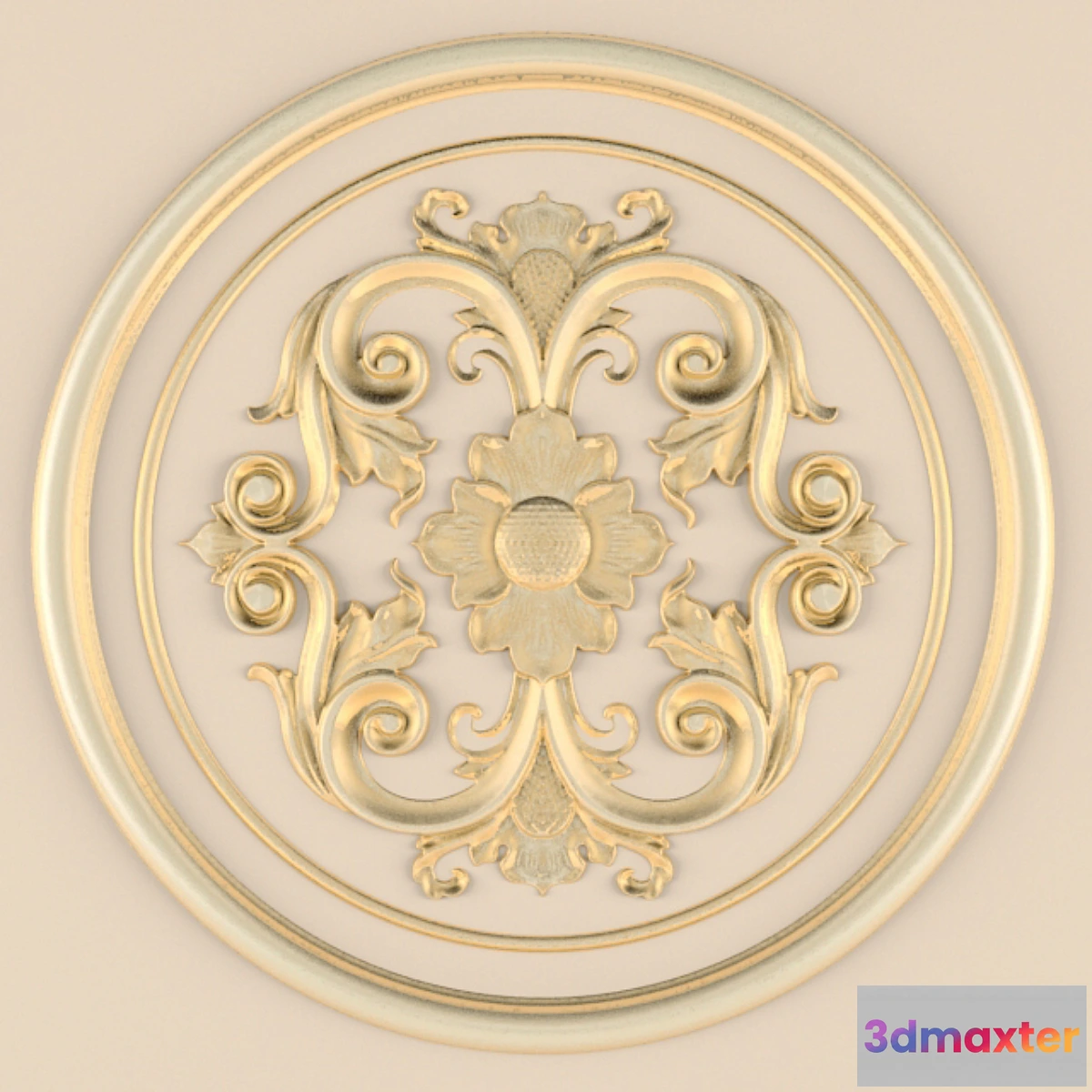 1292581 - Stucco ceiling. - No.5 3D Max