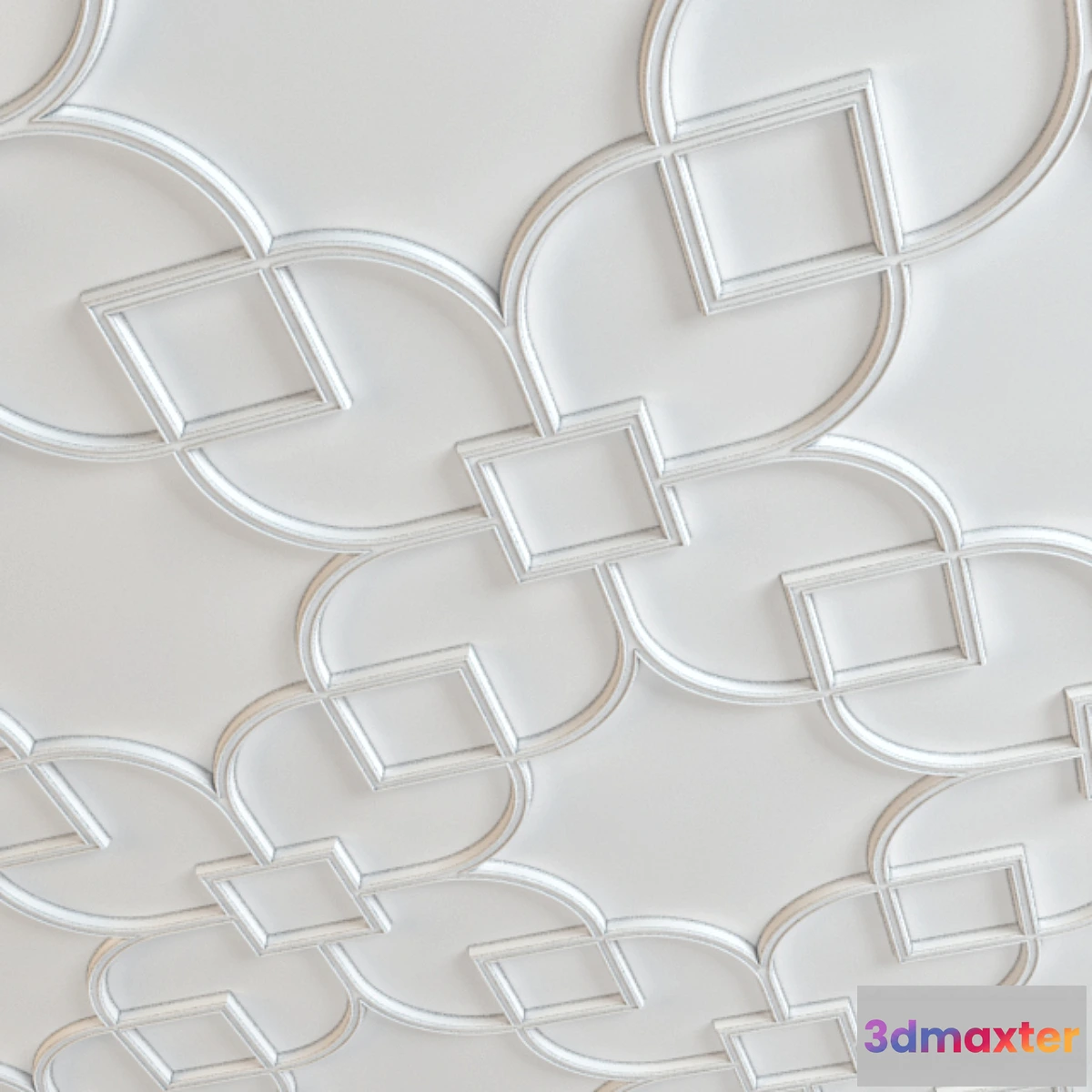 1292607 - Ceiling pattern molding 3D Max