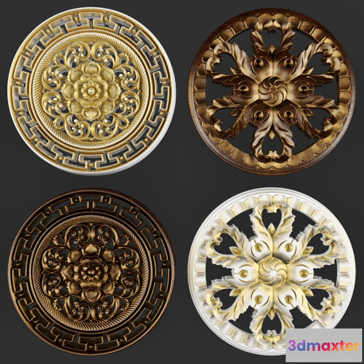 1292645 - Moldings to the ceiling. - No.2 3D Max