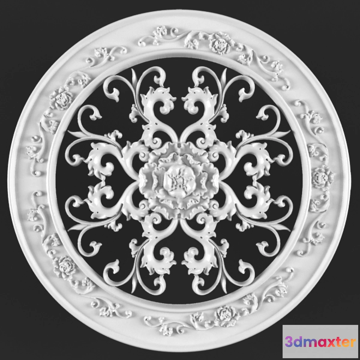 1292649 - Moldings to the ceiling. - No.4 3D Max