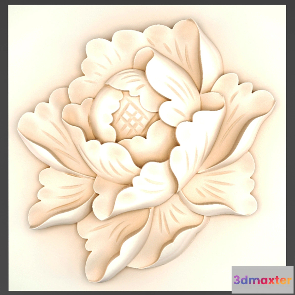 1292657 - Flower bas 3D Max