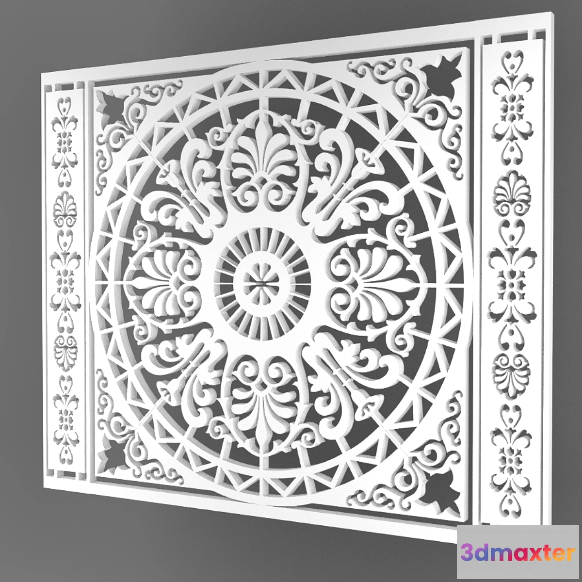 1301313 - rosette decorative 3D Max