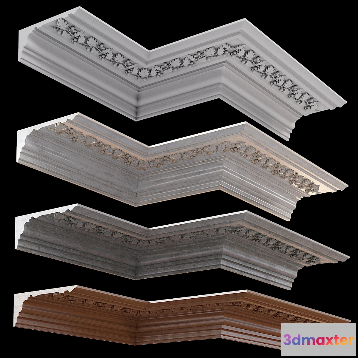1309731 - Decorative molding 03 3D Max
