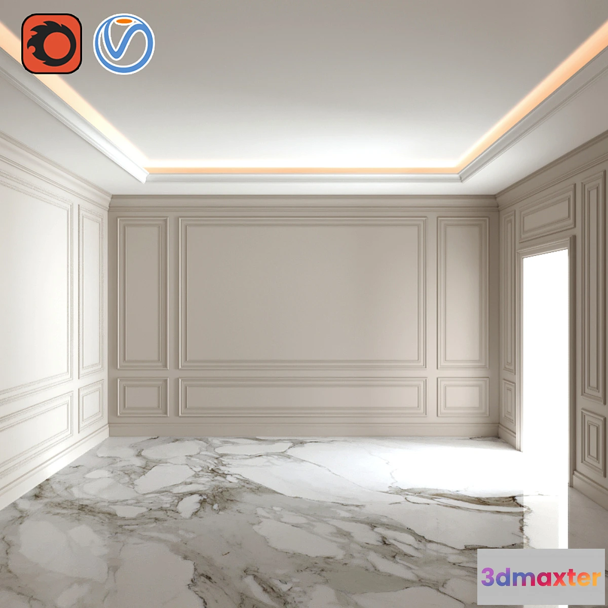 1312537 - Decorative molding_17 3D Max