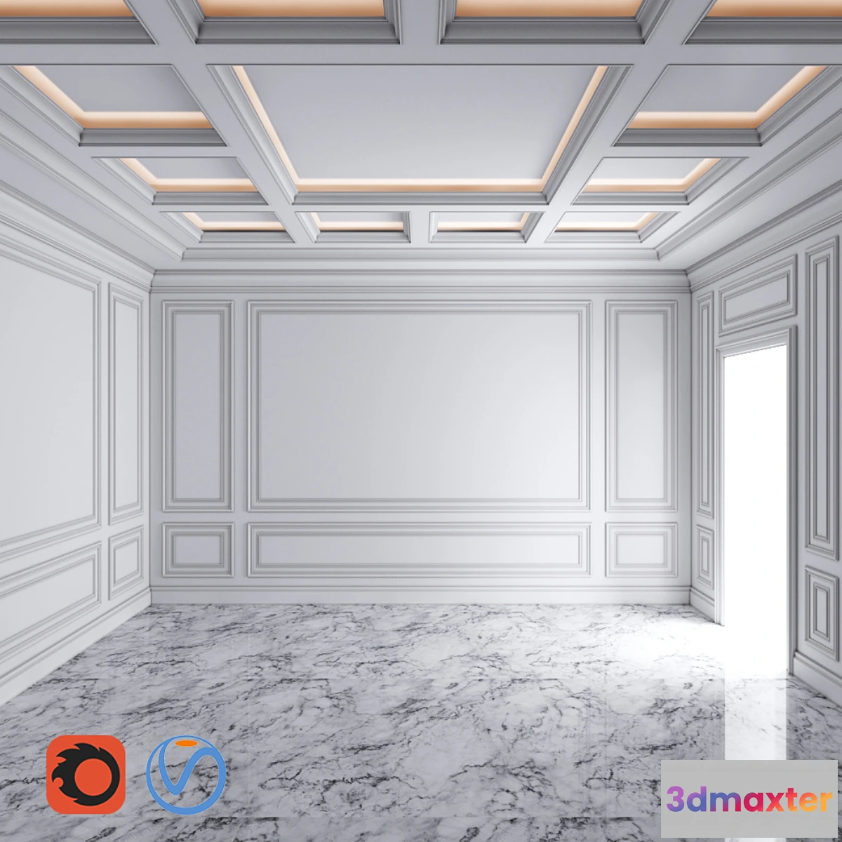 1312652 - Decorative molding_15 3D Max