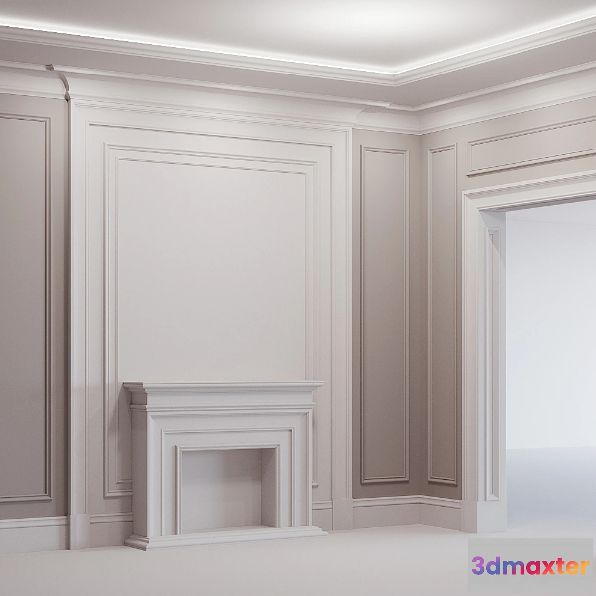 1312869 - Plaster stucco 3D Max