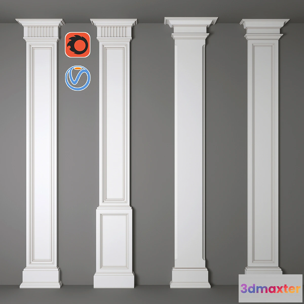 1330356 - COLUMNS 3D Max