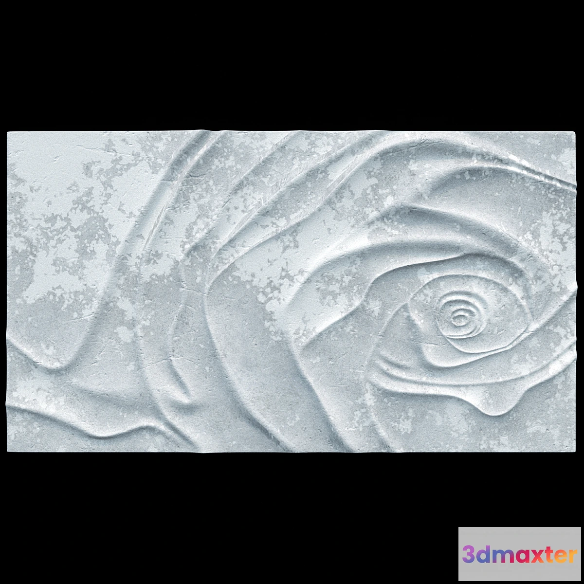 1333988 - Decorative panel “Rose” 3D Max