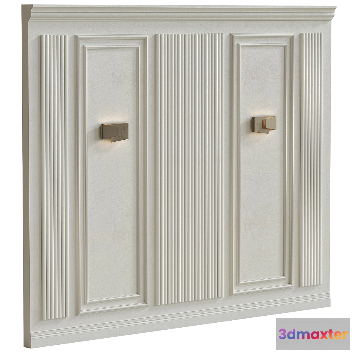 1339614 - Decorative plaster with molding #30 3D Max