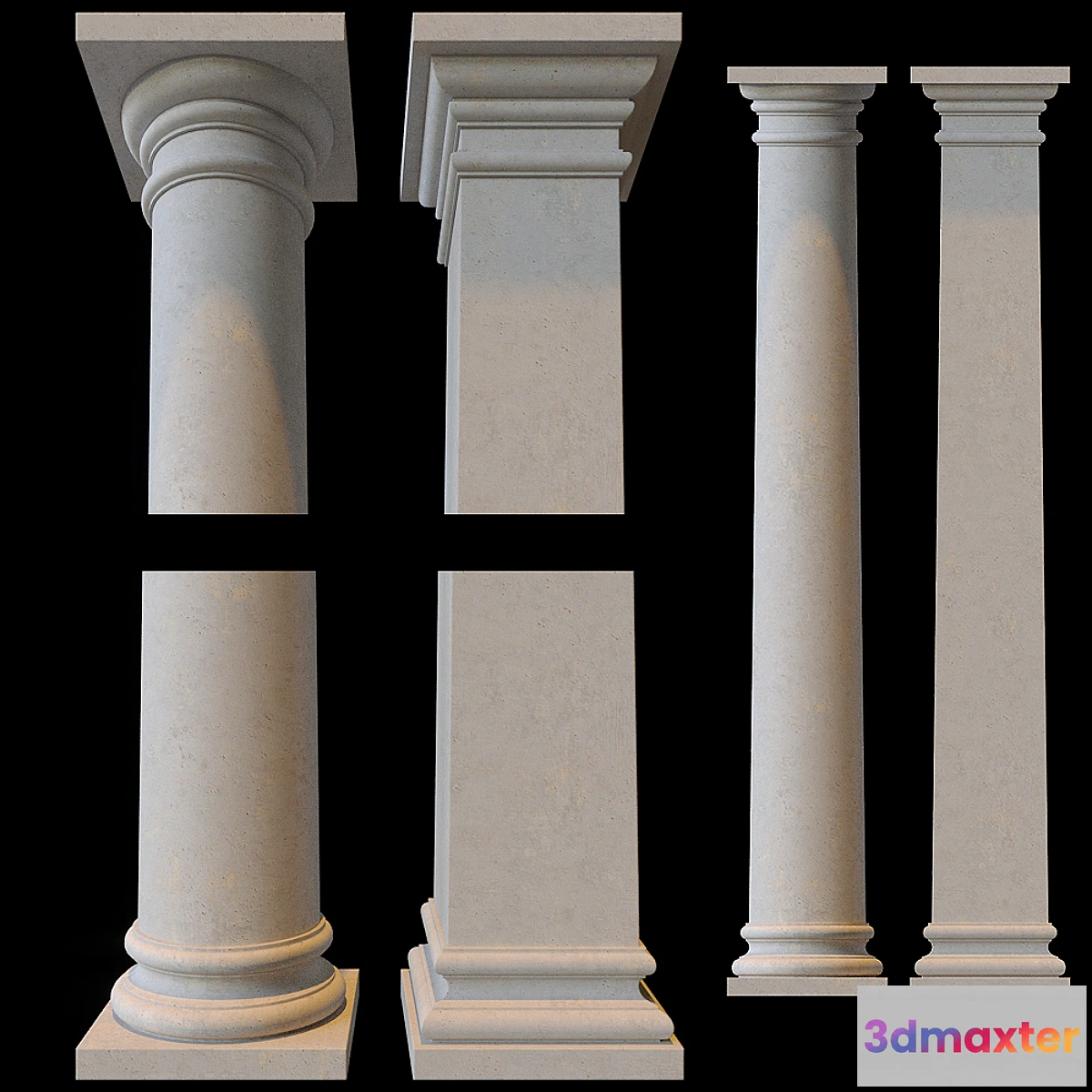 1355193 - Column - No.6 3D Max