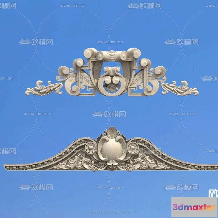 1358463 - Relief with Pattern - 3D Models for Interior Decoration - 099 3D Max