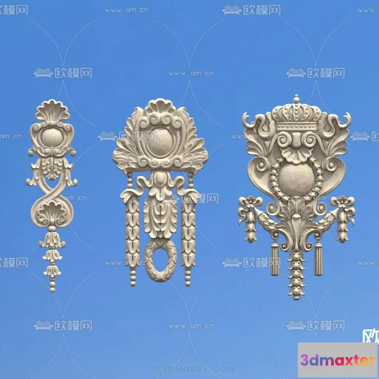1358662 - Relief with Pattern - 3D Models for Interior Decoration - 102 3D Max