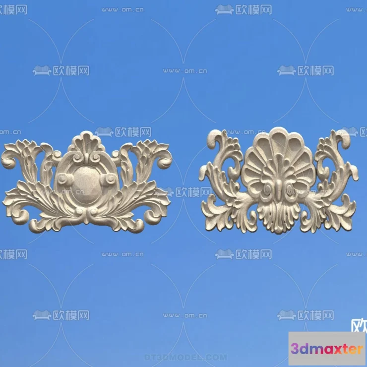 1358836 - Relief with Pattern - 3D Models for Interior Decoration - 104 3D Max