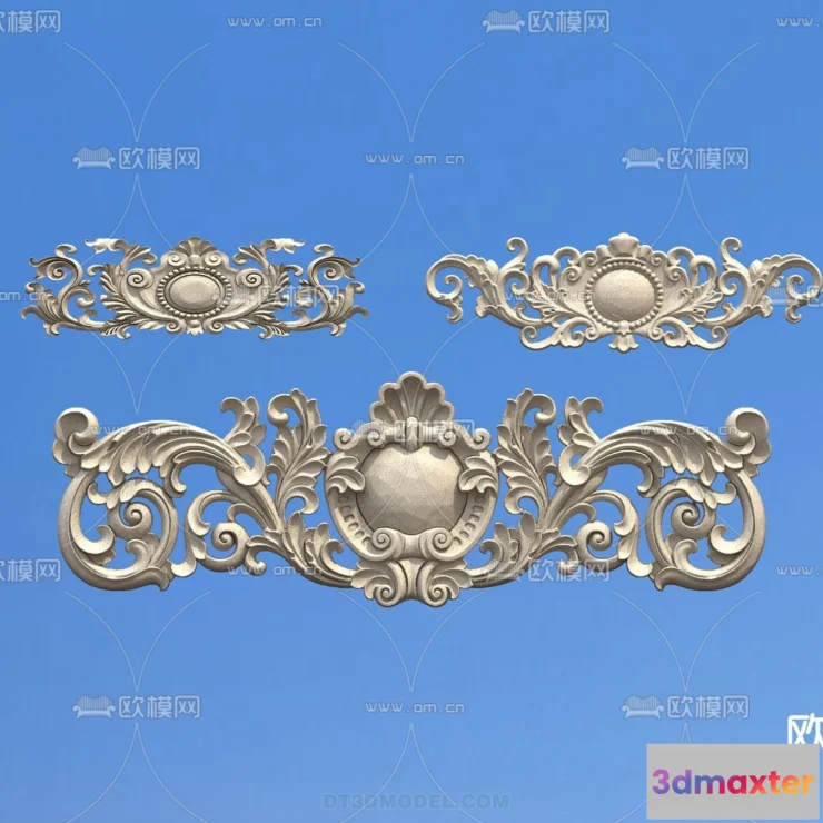 1359020 - Relief with Pattern - 3D Models for Interior Decoration - 107 3D Max