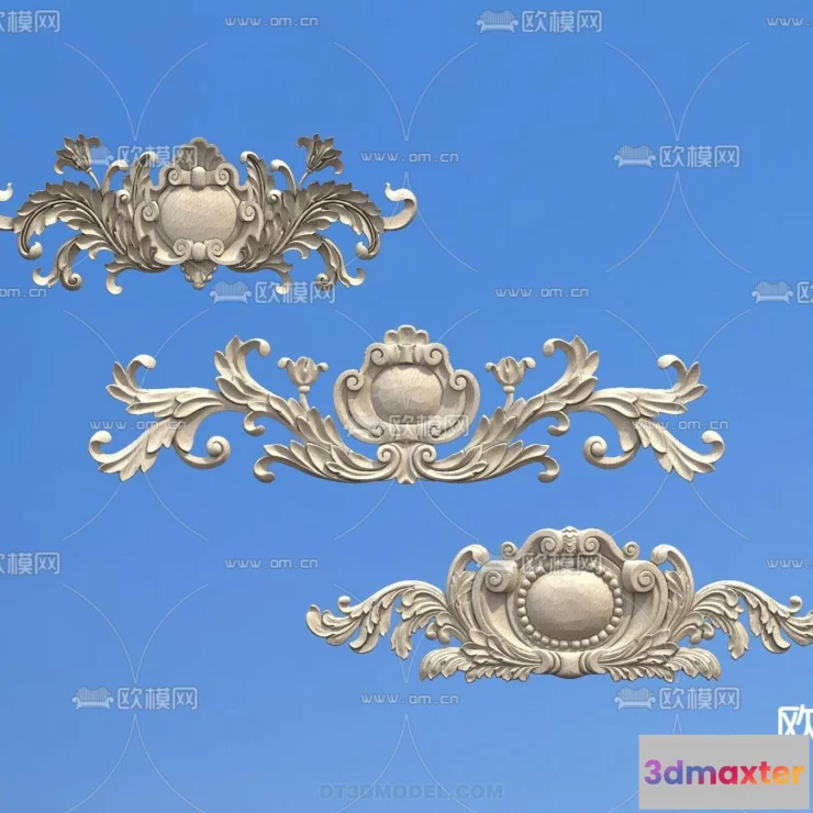 1359086 - Relief with Pattern - 3D Models for Interior Decoration - 108 3D Max