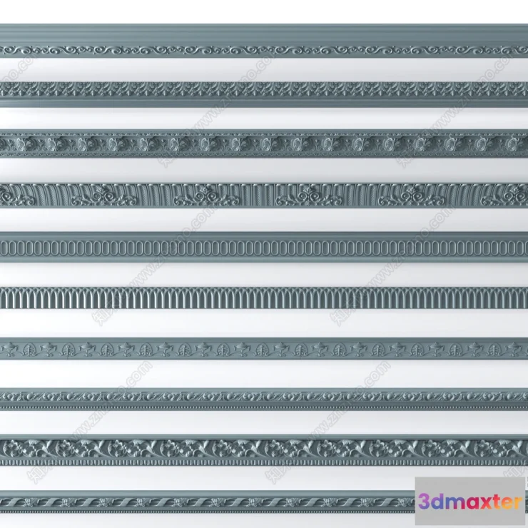 1378031 - Classic Detail 3D Models - Plaster 3D - 022 3D Max