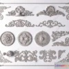 1381145 - Classic Detail 3D Models - Plaster 3D - 069 3D Max