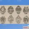 1385439 - Relief with Pattern - 3D Models for Interior Decoration - 002 3D Max