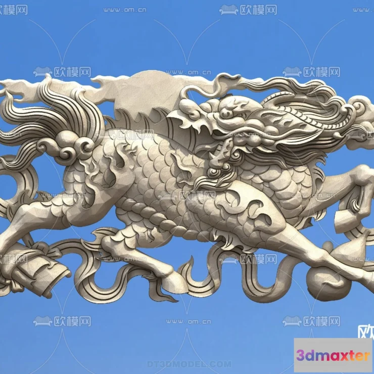 1385777 - Relief with Pattern - 3D Models for Interior Decoration - 007 3D Max