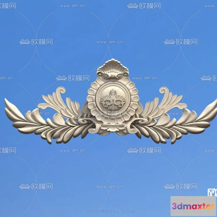 1385902 - Relief with Pattern - 3D Models for Interior Decoration - 009 3D Max