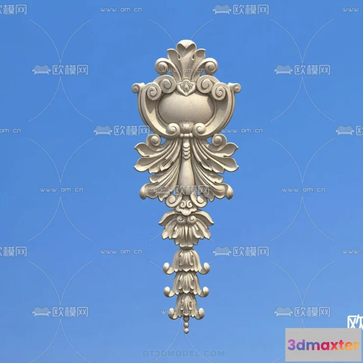 1386101 - Relief with Pattern - 3D Models for Interior Decoration - 012 3D Max