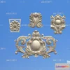 1386770 - Relief with Pattern - 3D Models for Interior Decoration - 022 3D Max