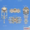 1387534 - Relief with Pattern - 3D Models for Interior Decoration - 033 3D Max