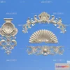 1387638 - Relief with Pattern - 3D Models for Interior Decoration - 034 3D Max